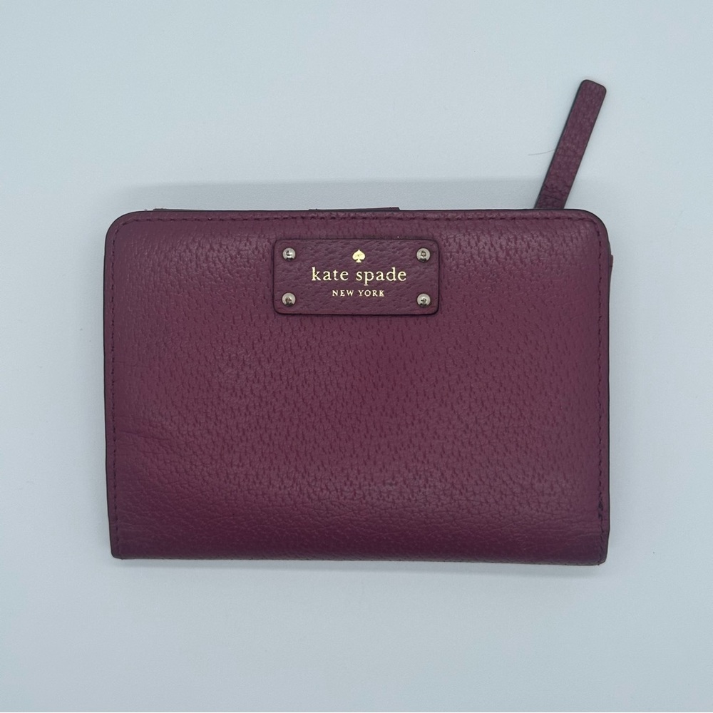 Kate Spade Plum Leather Wallet